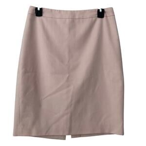Banana Republic Pencil Skirt Tailored Career Office spring classic pastel pink 4
